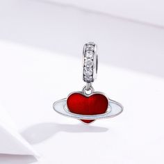 925 Sterling Silver Enamel Red Heart Charm Bead Fits European Charm Bracelet Pendant Material: Pure 925 sterling silver Item Type: Charms, DIY Jewelry Great gift idea for Christmas, Birthday etc. For more dangle charms, click: https://www.etsy.com/shop/AllJewelrySupplies?section_id=25033382 Go back to the store, click: www.alljewelrysupplies.etsy.com Silver Enamel Jewelry For Mother's Day, Silver Enamel Heart Charm Jewelry, Silver Enamel Jewelry With Heart Charm, Silver Heart-shaped Enamel Jewelry, Heart-shaped Silver Enamel Jewelry, Red Charms For Valentine's Day Gift, Red Charms For Valentine's Day, Red Sterling Silver Charms Jewelry, Red Sterling Silver Jewelry With Charms