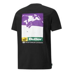 PUMA X BUTTER GOODS GRAPHIC Tee 532442-01 Puma X Butter Goods, Puma X, Men's Wear, Color Shorts, Stylish Sneakers, Perfect Pair, Graphic Tee, Graphic Tees, Butter