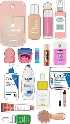 an assortment of different types of cosmetics on a white background with text that says, what's the best way to use your skin care products?