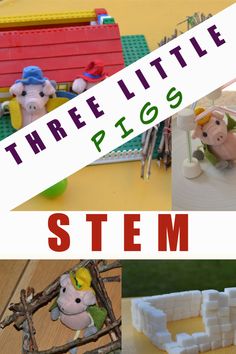 Three Little Pigs Science – Science Experiments for Kids Three Little Pigs Activities Preschool, Three Little Pigs Craft, Scientist Experiments, Preschool Free Printables, Straw House, Three Little Pigs Story