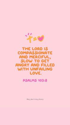 a pink background with an image of the cross and bible verse on it, which is also