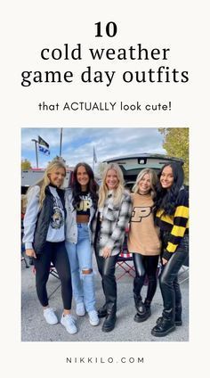 Cute Outfits For Topgolf Winter, Top Golf Outfit Winter Casual, Outfit For Football Game Winter, Hbcu Gameday Outfits, Sports Game Outfits For Women Winter, Gameday Winter Outfits, Cute Sports Game Outfits, Sooners Game Day Outfit, 49ers Game Outfit Women