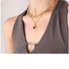 Style: Female Material: Titanium Steel, Mother of Pearl Shell Pearl Type: Cultured Pearl Color: White Necklace Length: 40+5cm Valentine's Day Metal Charm Necklace With Clavicle Chain, Valentine's Day Metal Clavicle Chain Charm Necklace, Valentine's Day Metal Clavicle Charm Necklace, Heart-shaped Metal Charm Necklace With Clavicle Chain, Trendy Heart-shaped Metal Charm Necklaces, Valentine's Day Double Heart Chain Necklace With Adjustable Chain, Valentine's Day Double Heart Adjustable Chain Necklace, Valentine's Day Adjustable Metal Chain Necklace, Valentine's Day Double Heart Metal Chain Necklace