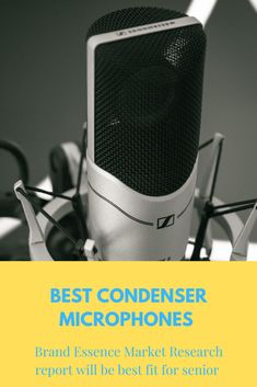 a microphone with the words best condenseer microphones