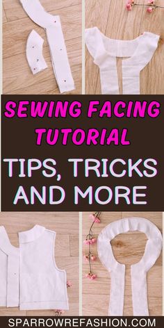 the instructions to make a sewing pattern for a top and skirt, with text overlaying