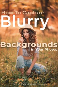 How To Blur Photo Background, How To Edit Background In Pictures, Background Blur Photography, Senior Picture Photography Tips, Camera Settings For Overcast Day, How To Blur Photos, Camera Settings For Outdoor Portraits, Blurry Background Photography, Photography Background Ideas