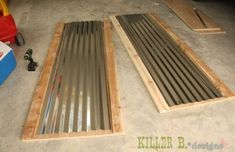 the instructions for how to install and install an outdoor decking cover with metal bars