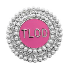 PRICES MAY VARY. Showcase your socity pride and sisterhood with this stylish metal brooch featuring TLOD letter labels, rhinestones, and pearls, perfect for various occasions Elevate your style with this exquisite brooch featuring round design, rhinestone crystal, TLOD label. At 2inches, it makes a perfect sorority gift. Shiny and bling, highlighting your temperament and beauty. Join the Personality African Women sorority TLOD society with this Metal Pearl Brooch pin bearing the TLOD label. Embr Top Ladies Of Distinction Inc, Pink Brooch, Metal Brooch, Sorority Sisters, Sorority Gifts, Metal Letters, Pearl Brooch, Fashion Top, Round Design