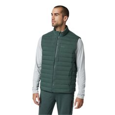 The best-selling Steadfast is back in a new, versatile vest form. This iteration keeps the same Responsibly Sourced Down-filled channels and durable water-repellent finish that makes the Steadfast a cold-weather classic. The sleeveless shape adds even more wearability—layer it over tees and sweaters or under your winter shell for extra warmth. DETAILS Lightweight Classic Fit Model is 6'2" / Size M Chest Pocket Internal Zip Pocket Vision Zippers Zip Hand Pockets FABRIC & CARE 84% Polyamide, 16% E Fitted Nylon Outdoor Vest, Fitted Vest Outerwear For Functional Style, Functional Sleeveless Waterproof Outerwear, Athleisure Sleeveless Outdoor Outerwear, Sleeveless Athleisure Outdoor Outerwear, Functional Waterproof Vest For Hiking, Functional Sports Vest Outerwear, Functional Outdoor Vest Outerwear, Functional Sleeveless Nylon Outerwear