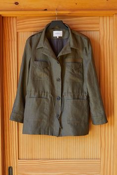 Emerson Fry, Safari Chic, Army Jacket, 5 S, Drawstring Waist, Military Jacket, Jackets & Coats, Leather Jacket, Pants