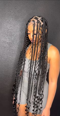 Beautiful Black Hair, Cute Braided Hairstyles, Braided Cornrow Hairstyles, Cute Box Braids Hairstyles