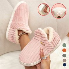 Category:Slippers; Upper Materials:Microfiber,Elastic Fabric; Season:Fall,Winter; Heel Type:Flat Heel; Gender:Women's; Toe Shape:Open Toe; Style:Casual,Fashion,Minimalism; Heel Height(inch):1-2; Outsole Materials:TPR; Occasion:Daily,Home; Closure Type:Loafer; Pattern:Solid Color; Listing Date:11/06/2023; Production mode:External procurement; 2024 Trends:Fuzzy Slippers Fluffy Slippers,House Slippers,Warm Slippers; Size chart date source:Provided by Supplier. Slippers Fluffy, Winter Flats, Fluffy Slippers, Winter Leather Boots, Winter Slippers, Fuzzy Slippers, Warm Slippers, Pink Lady, Casual Slippers