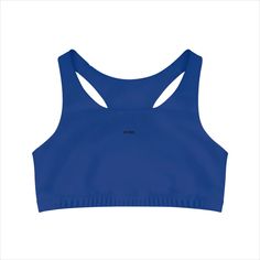 B180 Women's Sportswear Sports Bra. It's stylish and comfortable. It provides support during exercise and training for peak performance. The sports bra provides a balance between softness and stretch as it is made from microfiber polyester and spandex. It runs true to size. Bra Making, Bra Items, Medium Support Sports Bra, Seamless Sports Bra, Yoga Capris, Racerback Sports Bra, Sport Bh, Sport Bra, Peak Performance