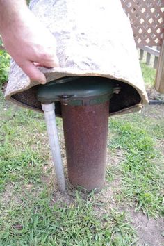 Hide That Ugly Water Well With Fake Rock Decorative Well Covers! : 5 Steps - Instructables Diy Water Pump, Diy Water