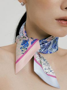 Дизайнерская мода, полностью созданная в Сеуле | W Concept Elegant Square Scarves For Summer, Elegant Spring Square Silk Scarf, Elegant Square Summer Scarves, Luxury Floral Print Silk Scarf For Spring, Luxury Silk Scarf For Summer, Designer Multicolor Silk Scarf For Spring, Luxury Multicolor Silk Scarf For Spring, Elegant Silk Square Scarves, Luxury Silk Scarves For Summer