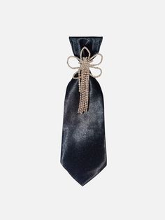 The price is for a tie only, others are not included. Elegant Adjustable Ties With Decorative Bow, Elegant Adjustable Tie With Decorative Bow, Elegant Silver Tie As A Gift, Elegant Party Ties With Decorative Bow, Elegant Evening Ties With Decorative Bow, Elegant Silver Suit And Tie Accessories For Party, Elegant Party Bow Tie, Elegant Adjustable Ties For Parties, Elegant Satin Bow Tie Accessories For Party