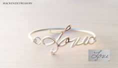 Personalized Signature Bracelet Signature by MackenzieTreasury Elegant Handmade Name Bracelet For Wedding, Handmade Adjustable Name Bracelet For Wedding, Adjustable Meaningful Bracelets For Weddings, Adjustable Meaningful Bracelet For Wedding, Handmade Wedding Name Bracelet, Meaningful Engraved Wedding Bracelets, Custom Name Sterling Silver Bracelets For Wedding, Sterling Silver Name Bracelets For Wedding, Silver Name Bangle Bracelet For Wedding