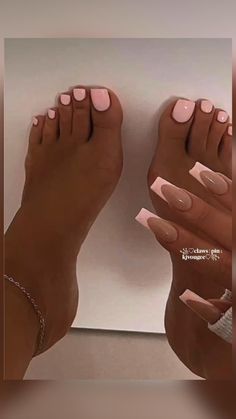 Gel Toe Nails, French Tip Acrylic Nails, Classy Acrylic Nails, Acrylic Nails Coffin Pink, Acrylic Nails Coffin Short, Pink Nail