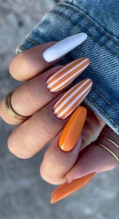 September Nail Ideas, Country Nails, September Nails, Easter Nails, Hot Nails, Summer Nail, Fancy Nails, Dope Nails