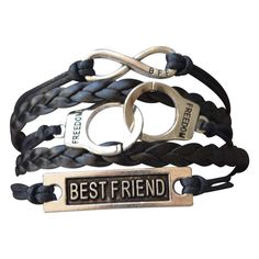 Best Friend Accessories, Friend Accessories, Bracelet Best Friends, Best Friends Jewelry, Handcuff Bracelet, Baguette Diamond Necklace, Friends Jewelry, Best Friend Bracelet, Hand Cuff Bracelet