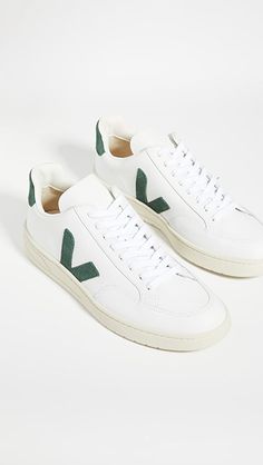 Veja V-12 Sneakers | SHOPBOP Casual Green Sneakers With Suede Lining, Green Sneakers With Contrasting Heel Counter, Green Sneakers With Contrasting Heel Counter And Round Toe, Spring Green Sneakers With Leather Sole, Mens Vegas Outfits, Vegas Mens Outfit Ideas, Mens Outfit Ideas, Vegas Outfits, Vegas Clubs