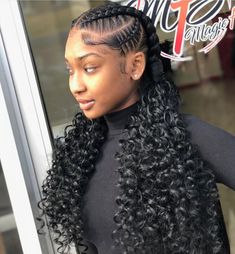 Weave Hairstyles Braided, Twisted Hair, Hairstyles Art, Stylish Lady, Braided Ponytail Hairstyles, African Hair, Braids With Weave