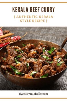 kerala beef curry authentic kerala style recipe with fresh herbs and spices