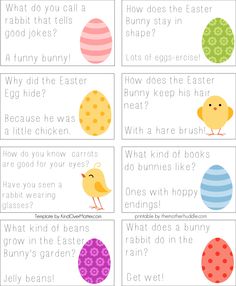 an easter egg hunt for kids with the words what do you call a bunny?