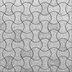 a gray and white tile pattern with wavy lines