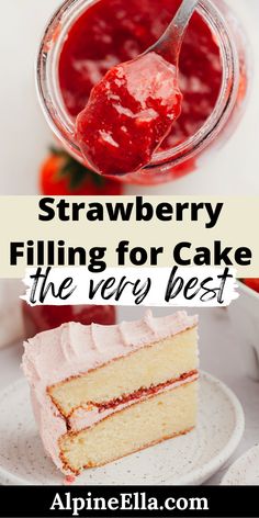 strawberry filling for cake the very best