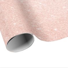 a pink wallpaper with glitter on the edges and a silver foiled edge is shown