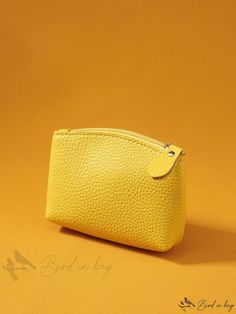 Color: Yellow, Size: one-size Yellow Travel Bags With Card Slots, Yellow Travel Coin Purse With Card Slots, Yellow Wallet With Removable Pouch For Daily Use, Travel-friendly Yellow Coin Purse With Card Slots, Yellow Pouch Coin Purse For Travel, Envelope Coin Purse With Coin Pocket For Daily Use, Daily Use Envelope Coin Purse With Coin Pocket, Yellow Pouch Wallet For Everyday Use, Yellow Wallets With Card Slots For Daily Use