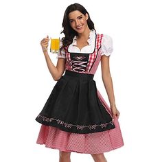 Look After Me:Hand wash; Gender:Women's; What's in the box:Dress,Apron; Types:Dress,Dirndl,Trachtenkleider; Holiday:Carnival,Oktoberfest Beer; Style:German,Munich; Elasticity:Micro-elastic; Material:Polyester; Age Group:Adults'; Characters:Maid; Pattern:Holiday,Grid / Plaid Patterns; Product Dimensions:0.0000.0000.000; Net Weight:0.35; Listing Date:06/24/2019; Production mode:Self-produce; Clothing Length:; Bust:; EU Size:null; Sleeve Length:null; US Size:null; Waist:; Special selected products:COD; products source:supplier Oktoberfest Outfits, Oktoberfest Costume, Fancy Dresses Party, Oktoberfest Outfit, Carnival Halloween, Dirndl Dress, Festival Costumes, Halloween Fancy Dress, Beer Festival