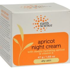 Earth Science Apricot Intensive Night Cream wiith Phytelenes, Apricot Oil, and Vitamin E, 1.65 Oz, Brown Science Earth, Skin Care Home Remedies, Fire Lyrics, Eyeshadow For Brown Eyes, Eyes Lips Face, Health Shop, Wrinkled Skin