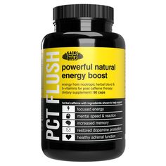 PCT Flush Niacin Flush, Increase Memory, Natural Diuretic, Adrenal Support, Boost Energy Naturally, Natural Caffeine, L Arginine, Nitric Oxide, Cortisol Levels