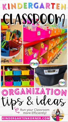 classroom organization tips and ideas for kids