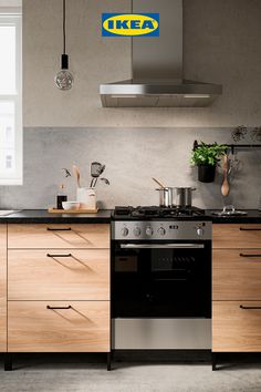 an image of a kitchen setting with pots and pans on the stove top oven