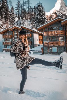 City to Snow: 11 Outfits I Wore in Switzerland — Lion in the Wild Zermatt