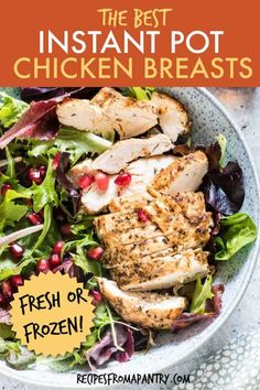 If you’re looking for the BEST and EASIEST Instant Pot chicken breast recipe, you’ve found it! This Instant Pot recipe produces flavourful, moist, and delicious chicken breasts in no time at all. Use fresh chicken breasts or frozen chicken breasts! Just the thing for your weekly meal prep. #instantpot #instantpotrecipes #instantpotchickenbreast #instantpotfrozenchickenbreast #chicken #chickenbreast #chickenrecipes #keto #ketorecipe #paleo #whole30 #whole30recipe #mealprep Instant Pot Chicken Breasts, Instant Pot Chicken Breast, Ip Chicken, Instant Pot Recipe, Chicken Breast Recipe, Low Carb Breakfast Recipes, Fresh Chicken, Breast Recipe