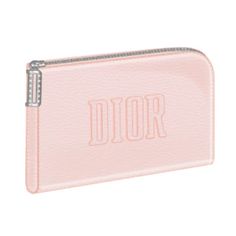 Nude-Pink Flat Pouch Made Of A Double-Sided Leather-Like Material Signed With A Maria Grazia Dior Logo And A Trendy “D” Zip-Puller. New/Unused Measures Approx 8 X 5 Inches Designer Compact Pink Bag, Designer Pink Pouch For Everyday Use, Pink Compact Pouch, Chic Pink Compact Bag, Elegant Pink Compact Bag, Elegant Compact Pink Bag, Chic Compact Pink Bag, Chic Pink Clutch Pouch, Chic Pink Evening Pouch