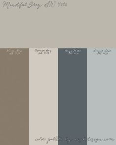 some grays and browns are in the same color scheme