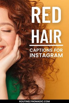 Copper Hair Quotes Instagram, Red Hair Ig Captions, Redhead Captions For Instagram, Ginger Hair Captions Instagram, Red Hair Quotes Sassy, Copper Hair Quotes, Red Hair Instagram Captions, Red Head Captions Instagram, Copper Hair Captions Instagram