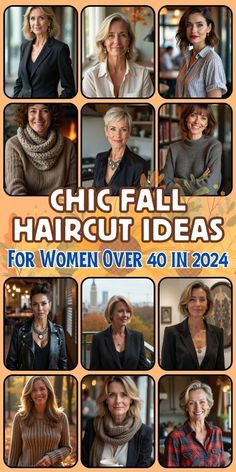 Haircuts For Women Over 40, Classic Bob, Long Pixie Cuts, Chin Length Bob