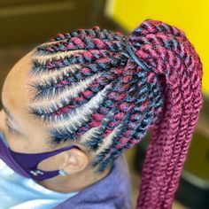 Twist Hairstyles On Natural Hair, Flat Twist Natural Hairstyles, Twist Natural Hairstyles, Hairstyles On Natural Hair, Goddess Braid Styles, Goddess Braid, Marley Twist Hairstyles, Twa Styles, Micro Braids Hairstyles