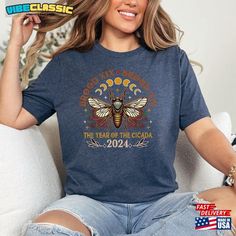 Cicada Shirt 2024 Reunion Tee Funny Concert T-Shirt Bug Humor Insect Shirts Nature Lover Gift Year Of The Cicadas Hoodie Check more at https://vibeclassic.com/product/cicada-shirt-2024-reunion-tee-funny-concert-t-shirt-bug-humor-insect-shirts-nature-lover-gift-year-of-the-cicadas-hoodie/ Concert T Shirt, Gifts For Nature Lovers