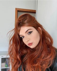 Cheveux Oranges, Cabello Hair, Red Hair Inspo, Ginger Hair Color, Hair Color Auburn, Copper Hair Color, Long Red Hair, Hair Masks, Auburn Hair