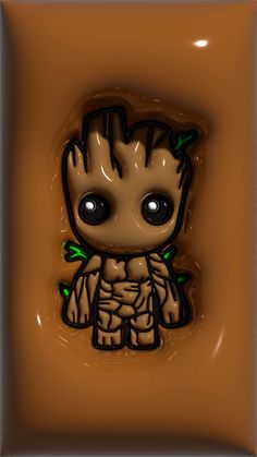 Baby Groot Wallpaper Floral Wallpaper Kitchen, Kitchen Wallpaper Accent Wall, For Girls Wallpapers, Groot Wallpaper, Wallpapers Floral, Ideas For House, Helloween Wallpaper, Iphone Wallpaper Music