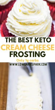 the best keto cream cheese frosting recipe