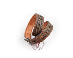 Handmade Leather Braided Bracelet, Vintage Engraved Leather Bracelets, Handmade Custom Leather Bracelet, Traditional Hand Tooled Bracelets As Gift, Vintage Leather Bracelet With Engraving, Traditional Hand Tooled Cuff Bracelet, Vintage Leather Engraved Bracelet, Vintage Hand Tooled Bracelets For Gift, Custom Handmade Leather Bracelets