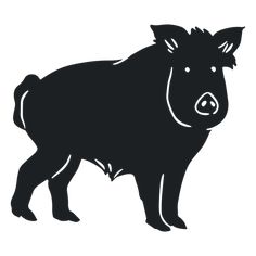 Wild boar watching silhouette PNG Design Backgrounds Iphone, Designs Patterns, Graphic Design Art